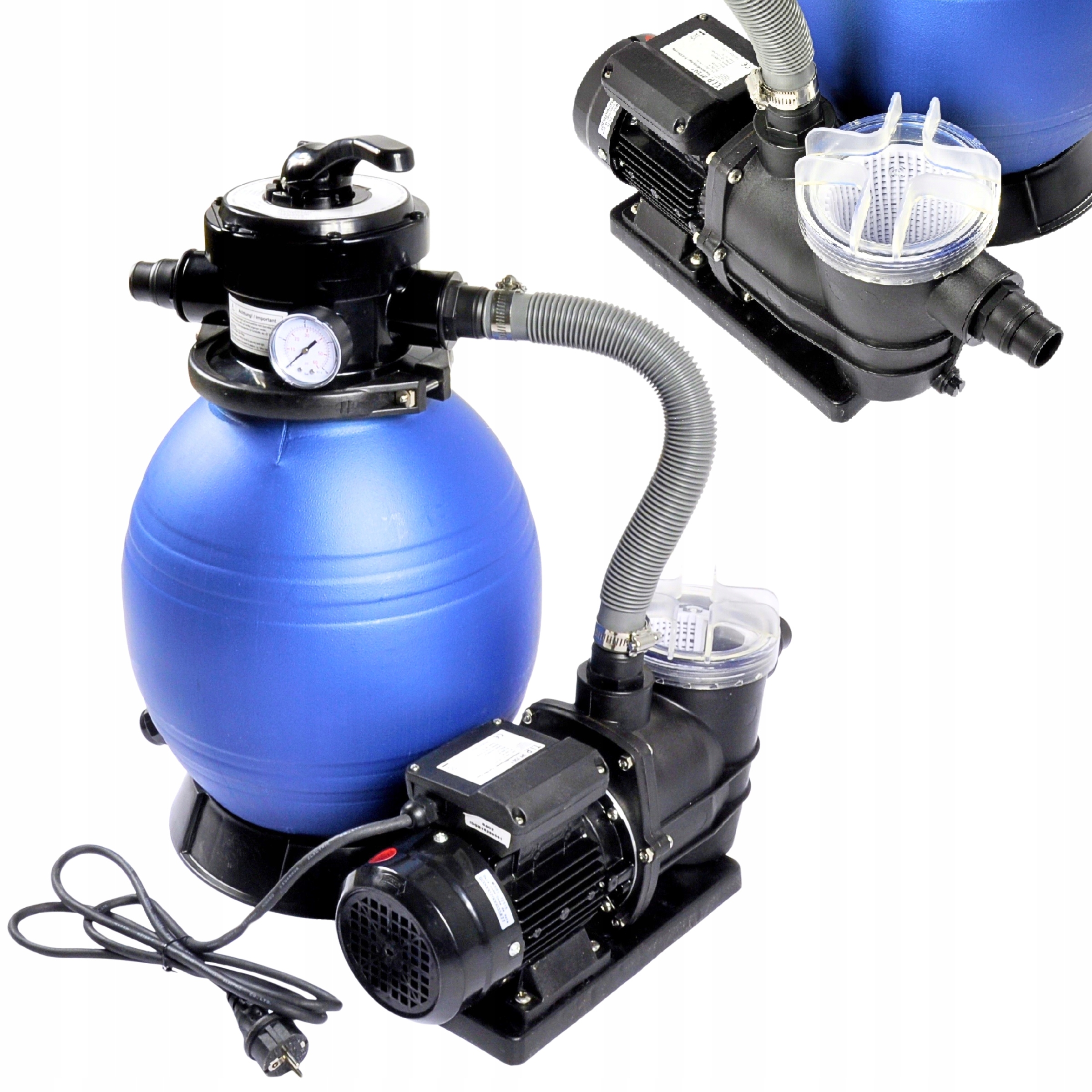 Filtr Basenowy Piaskowy Pompa Basenowa Do Wody