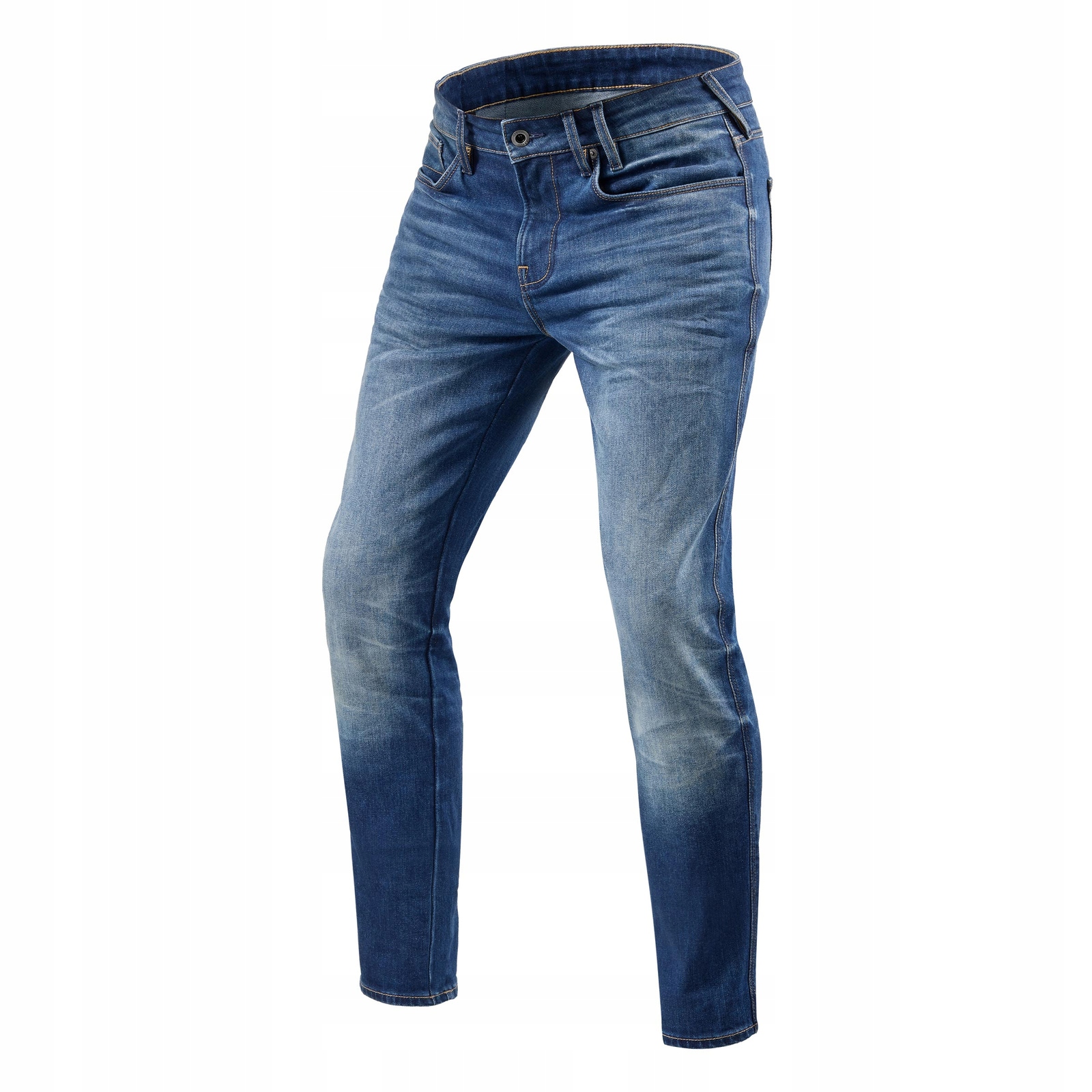 Motocyklové džínsové nohavice Revit Carlin Sk Medium Blue Used 34/30