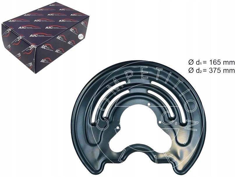 OSŁONA TARCZY HAM.PRAWA AIC