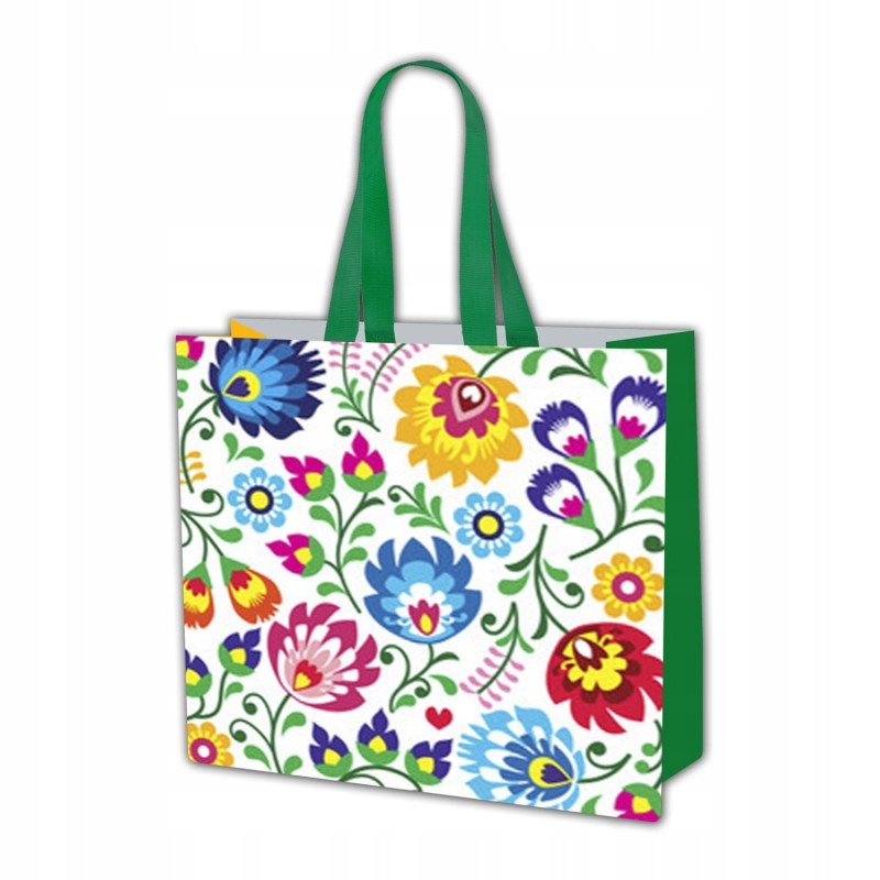 

Torba na zakupy Pp Folklor Duża Mocna GreenBag