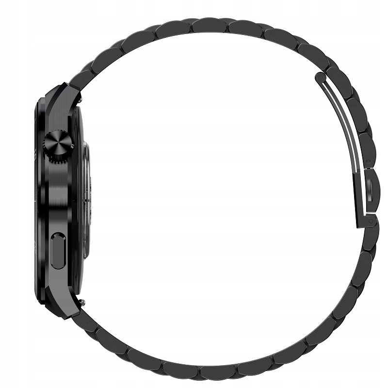 SMARTWATCH GARETT V12 CZARNY STALOWY Transmisja danych brak