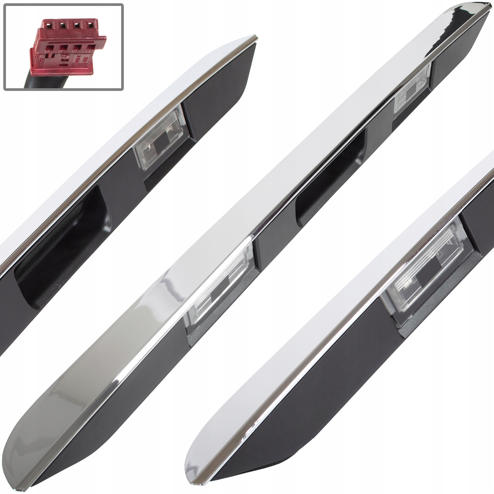 Bmw 5 E39 Touring Kombi Tlačítko kliky víka zavazadlového prostoru Chrom