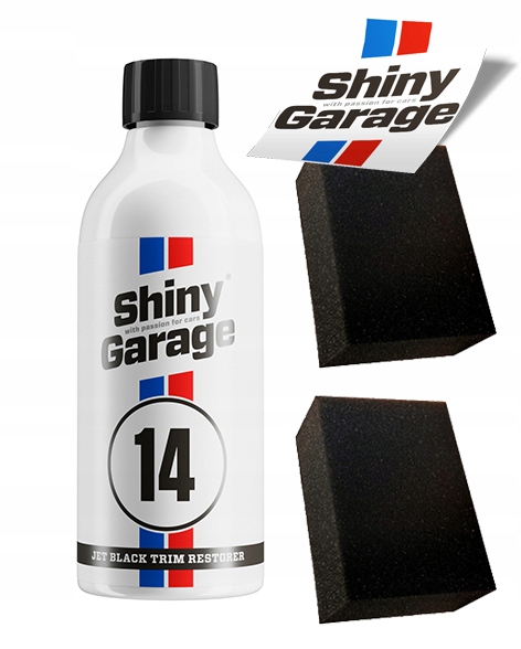 

Shiny Garage Jet Black Exterior Trim 500ml