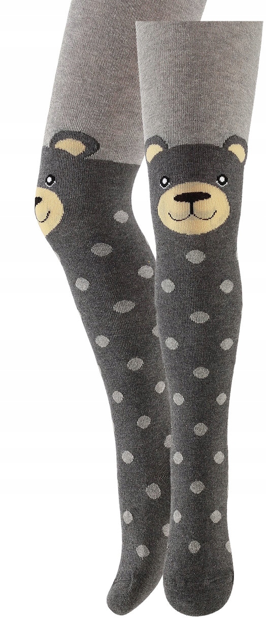 

Rajstopy Gatta Cottoline 128-134 grafit/szare Miś