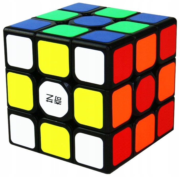 KOSTKA LOGICZNA 3x3x3 QiYi SpeedCube SAIL W + ALGORYTMY i PODSTAWKA Marka inna