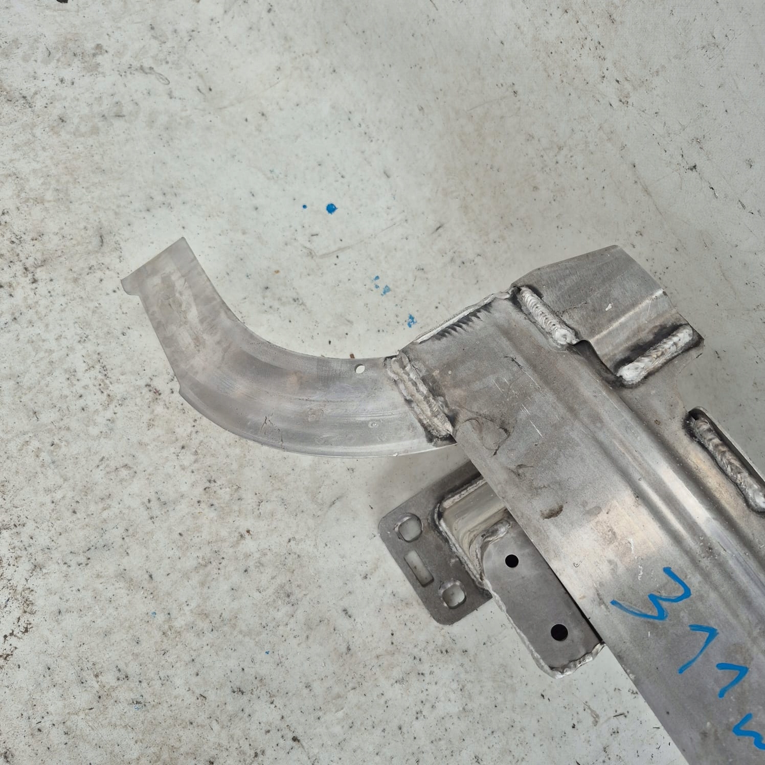 AUDI Q7 II 4M0 15- sider bumper front front 4M0807109E