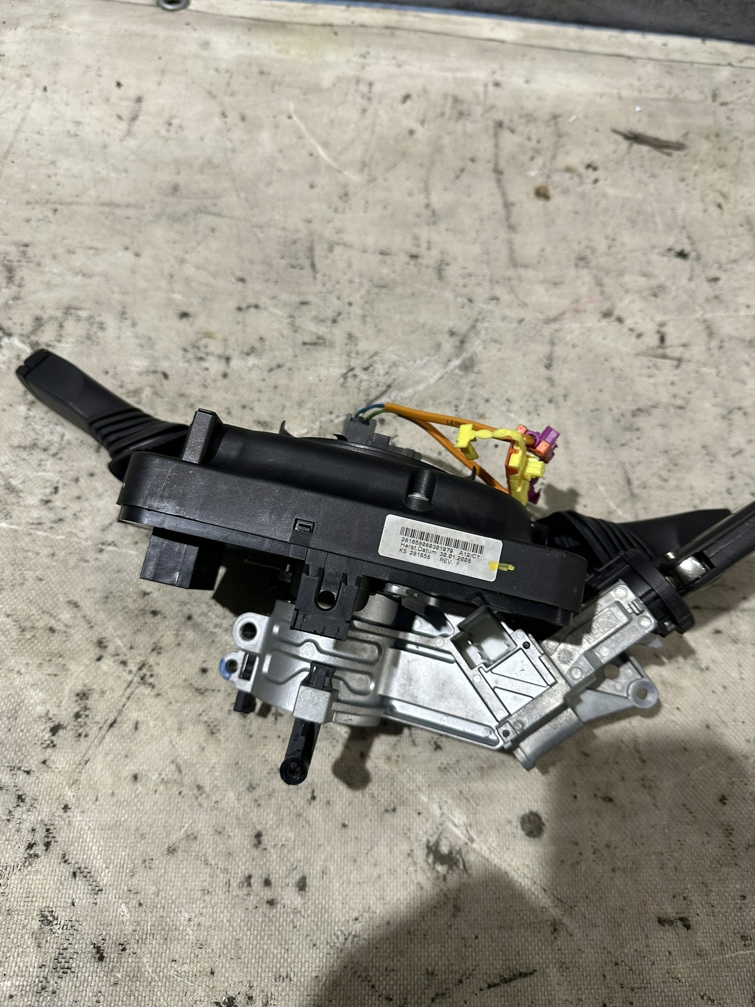 Commodo essuie glace + Clé OPEL ASTRA H 1.7CDTI 13276157