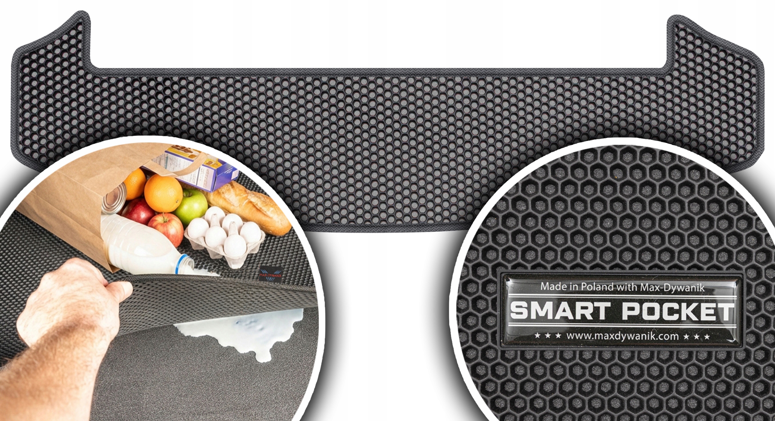 Nissan Qashqai +2 7místný 2008-2013 Vložka do kufru Eva Smart Pocket