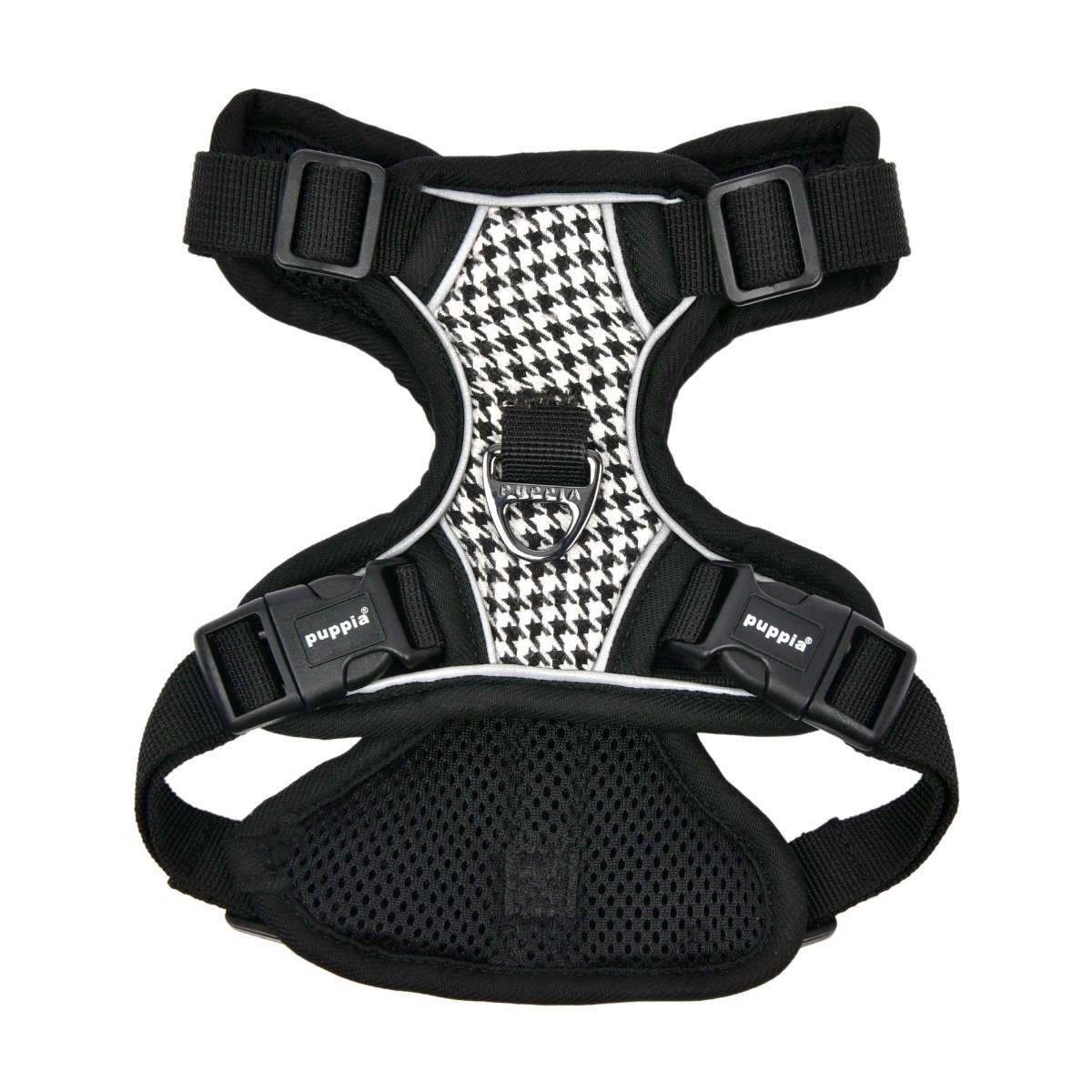 Beztlakové postroje guard pro psa Puppia Conall Black měkké postroje M