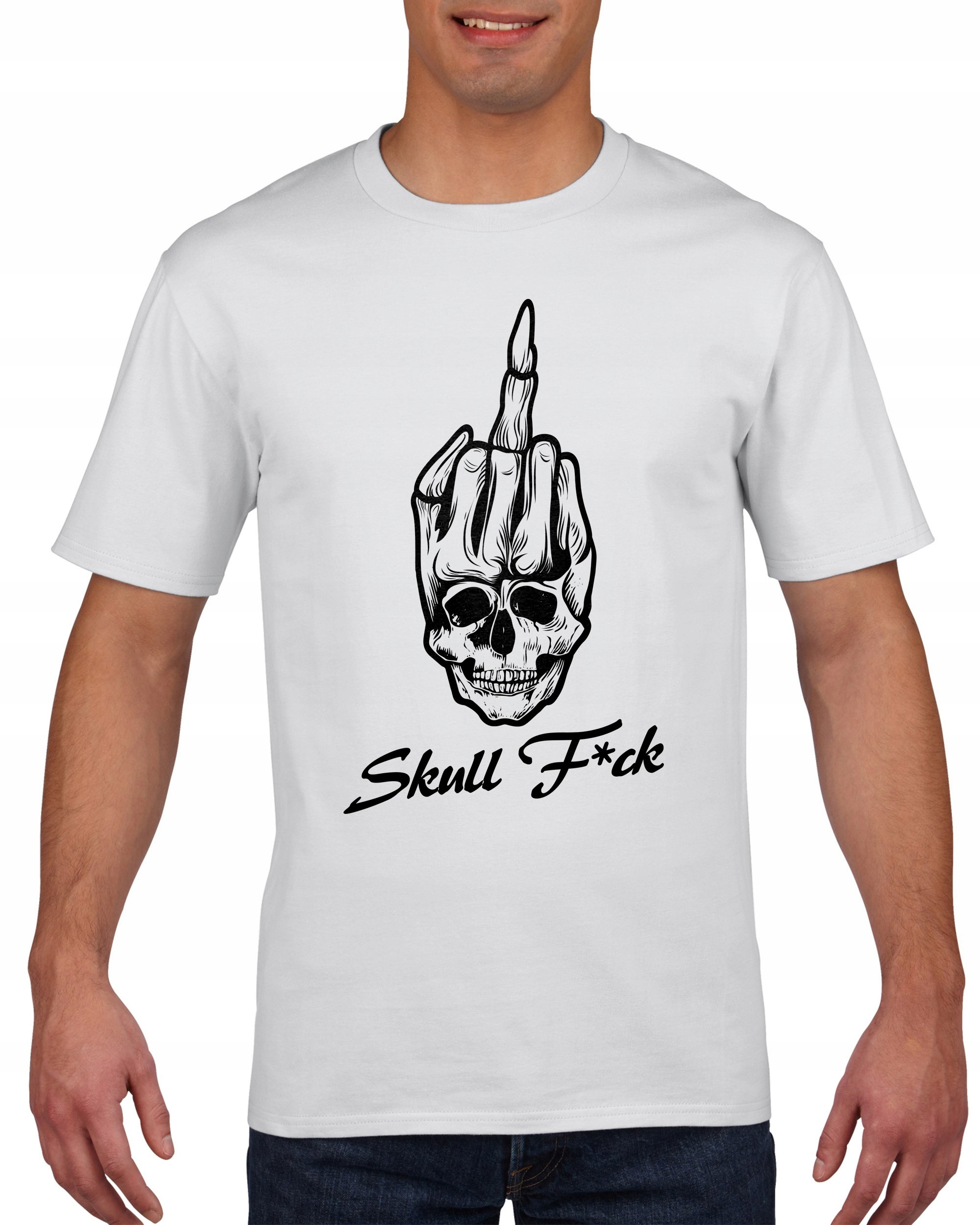 

Koszulka męska Skull F*ck Czaszka L