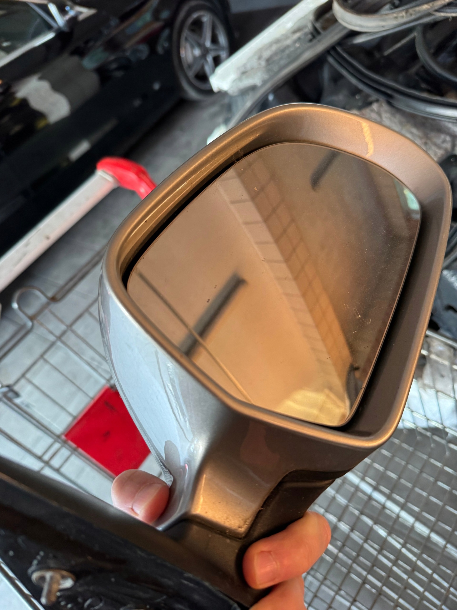 mirror right front SKODA OCTAVIA II LIFT 6 PIN LF8H