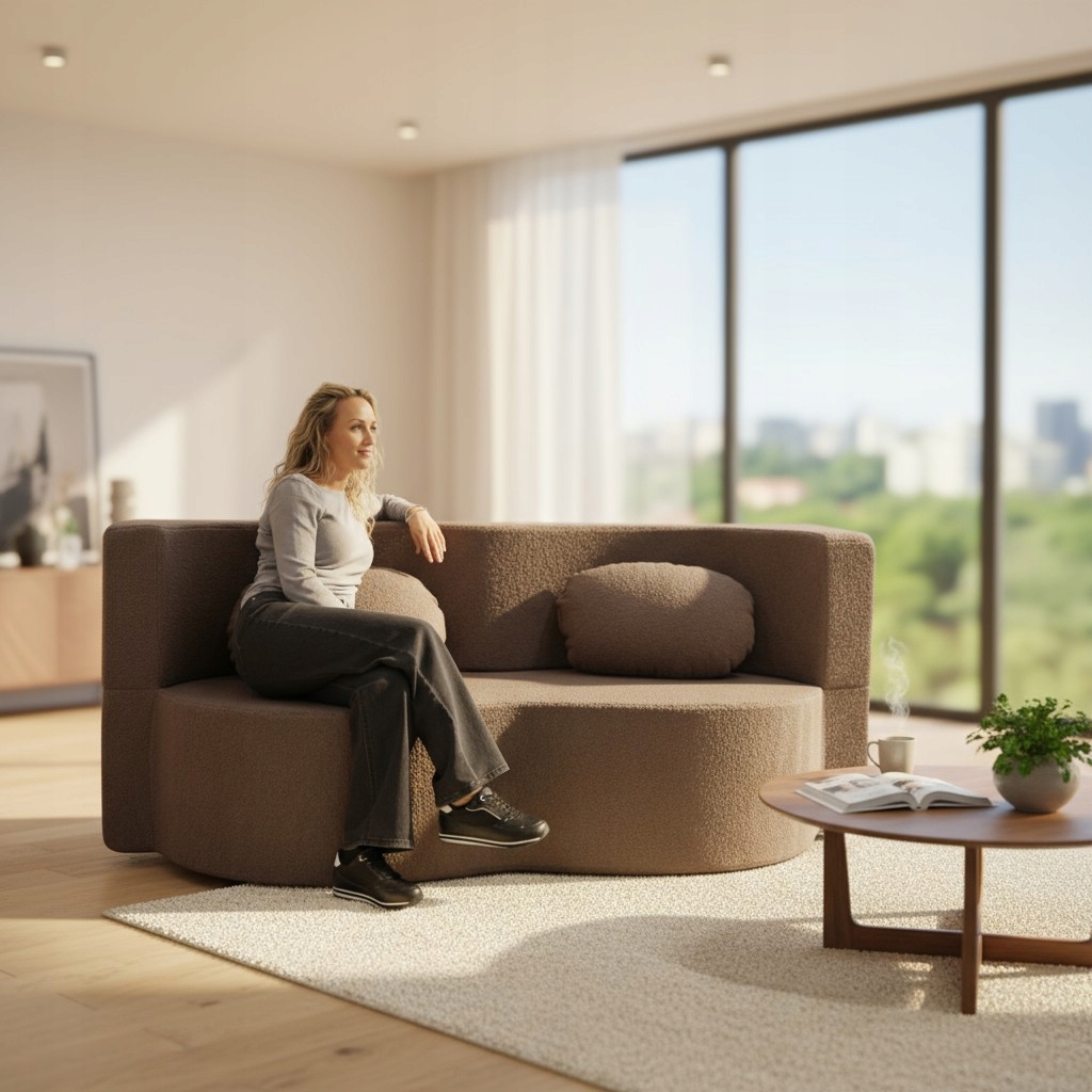 Rozkládací pohovka s funkcí spaní do obývacího pokoje pro děti, komprimovaná pohovka