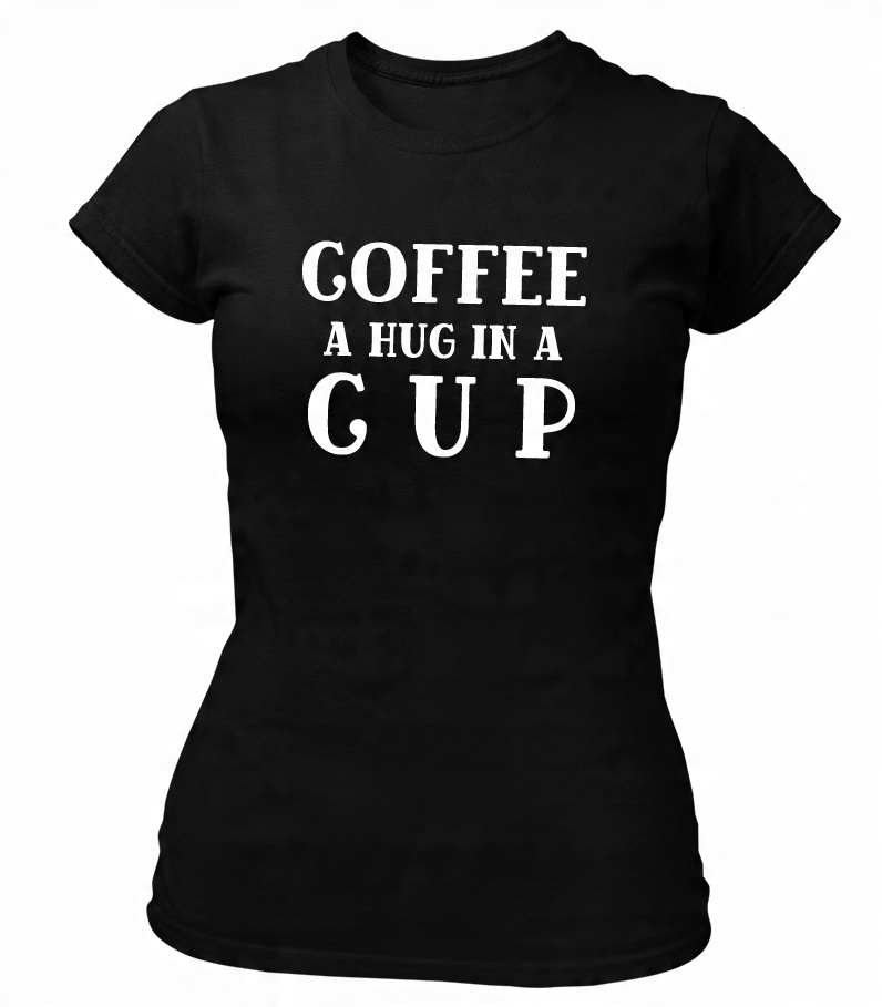 

T-shirt koszulka damska Coffee, Kawa na prezent S