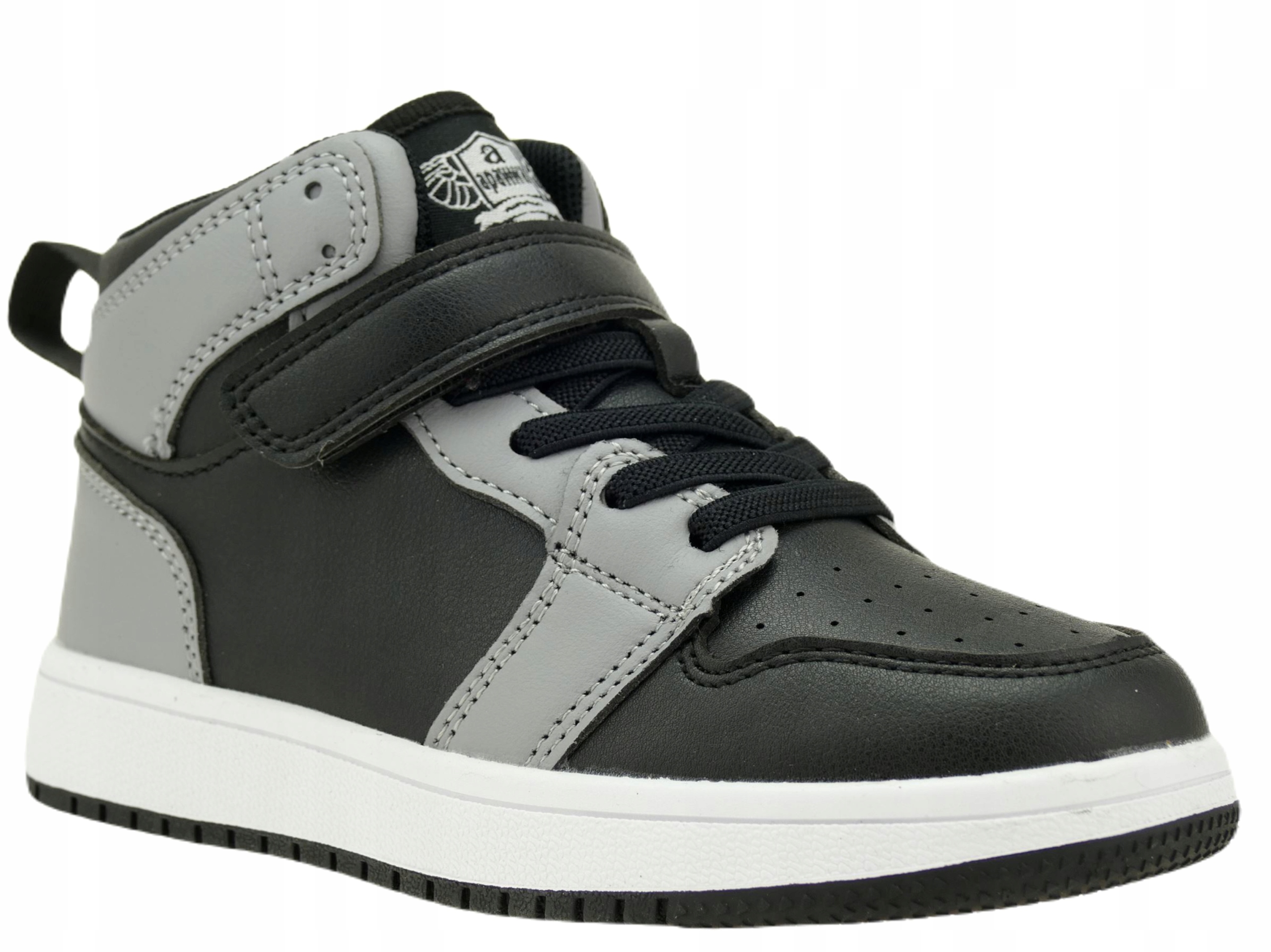 ADIDASY CHŁOPIĘCE WYSOKIE BUTY DZIECIĘCE SPORTOWE WKŁ. SKÓRA LEKKIE R.35 Marka Apawwa