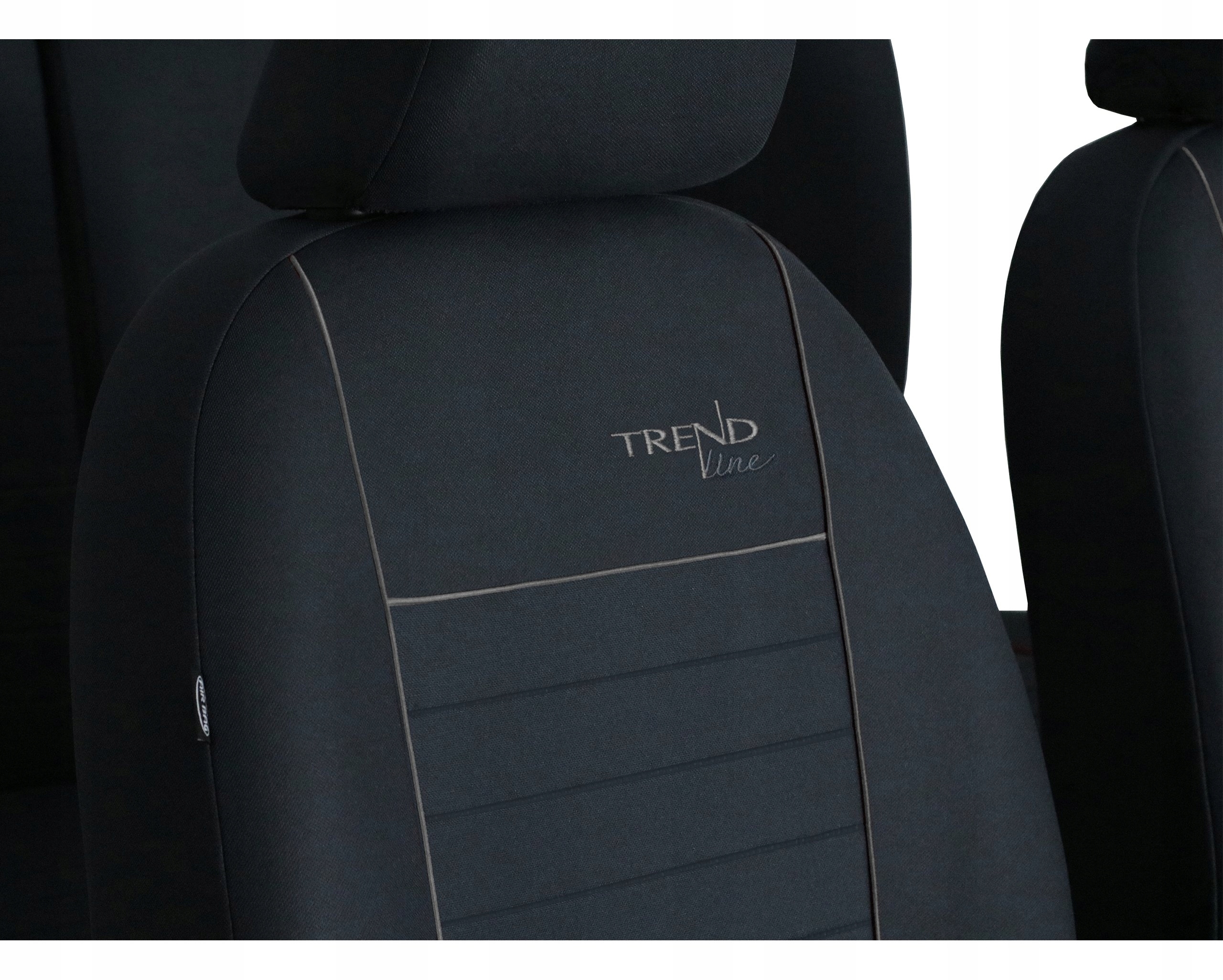 POKROWCE MIAROWE NA FOTELE BMW Z4 E85 Cabrio 1+1 Kolor popielaty