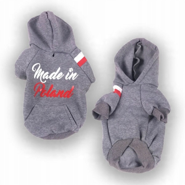 

Bluza dla psa Made in Poland Szary XXL