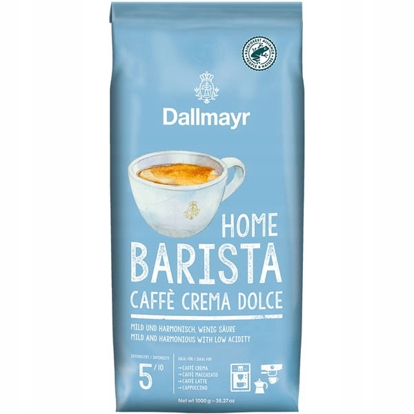 Káva zrnková 1 kg Dallmayr Barista Home Caffe Crema Dolce