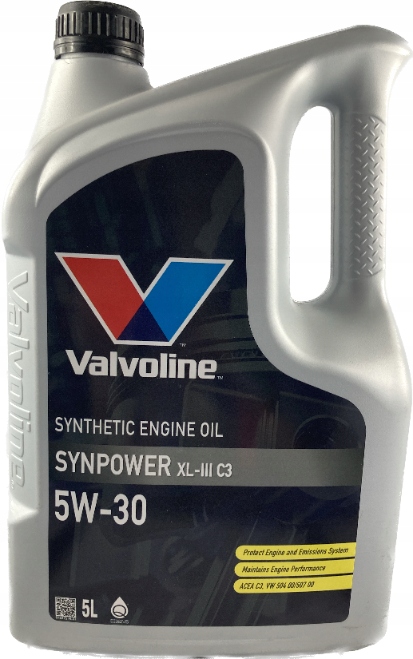 

Valvoline Synpower XL-III C3 5W30 5L 5W-30 504/507