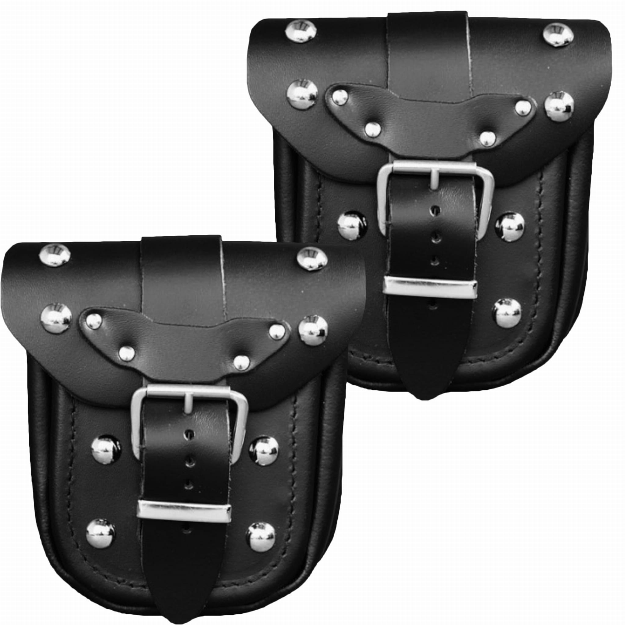 Kapsička Kožená Černá pro Kufr 2ks