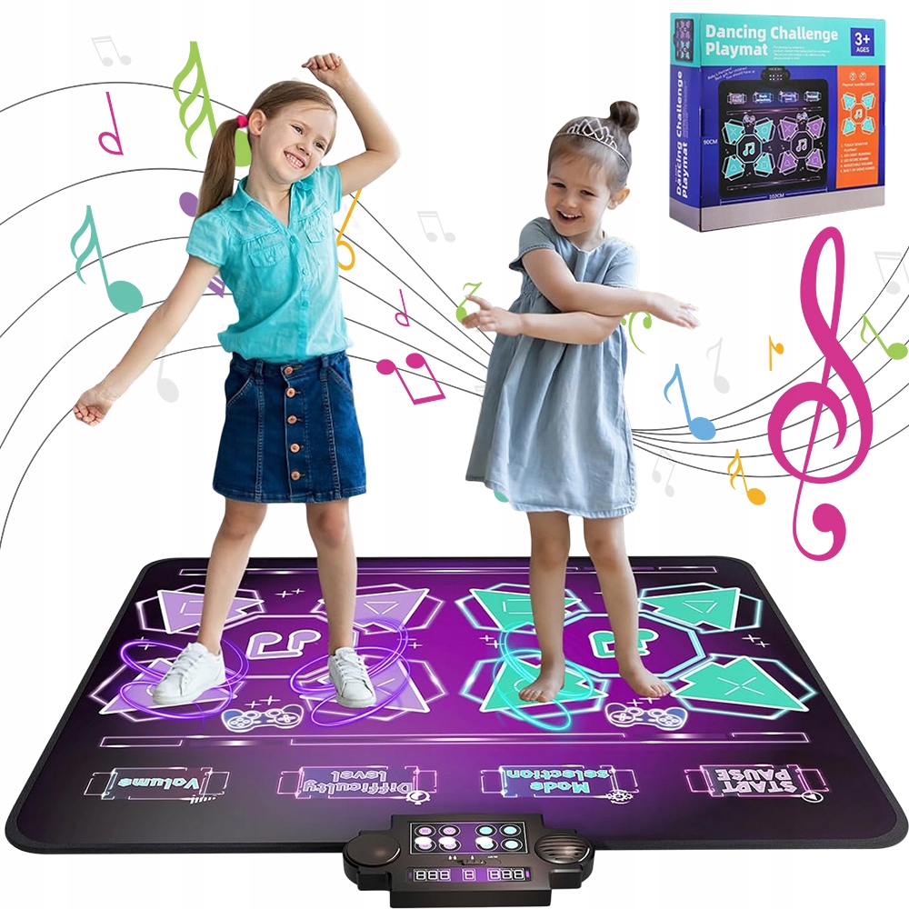 Mata Muzyczna Tańczenia Dla Dzieci Podwójna Mata Do Tańca Z 11 Trybów