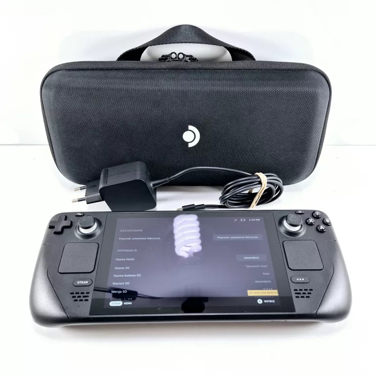 Valve Steam Deck 黒 充電器付き Valve Steam Deck 黒 充電器付き Valve Steam Deck 256GB