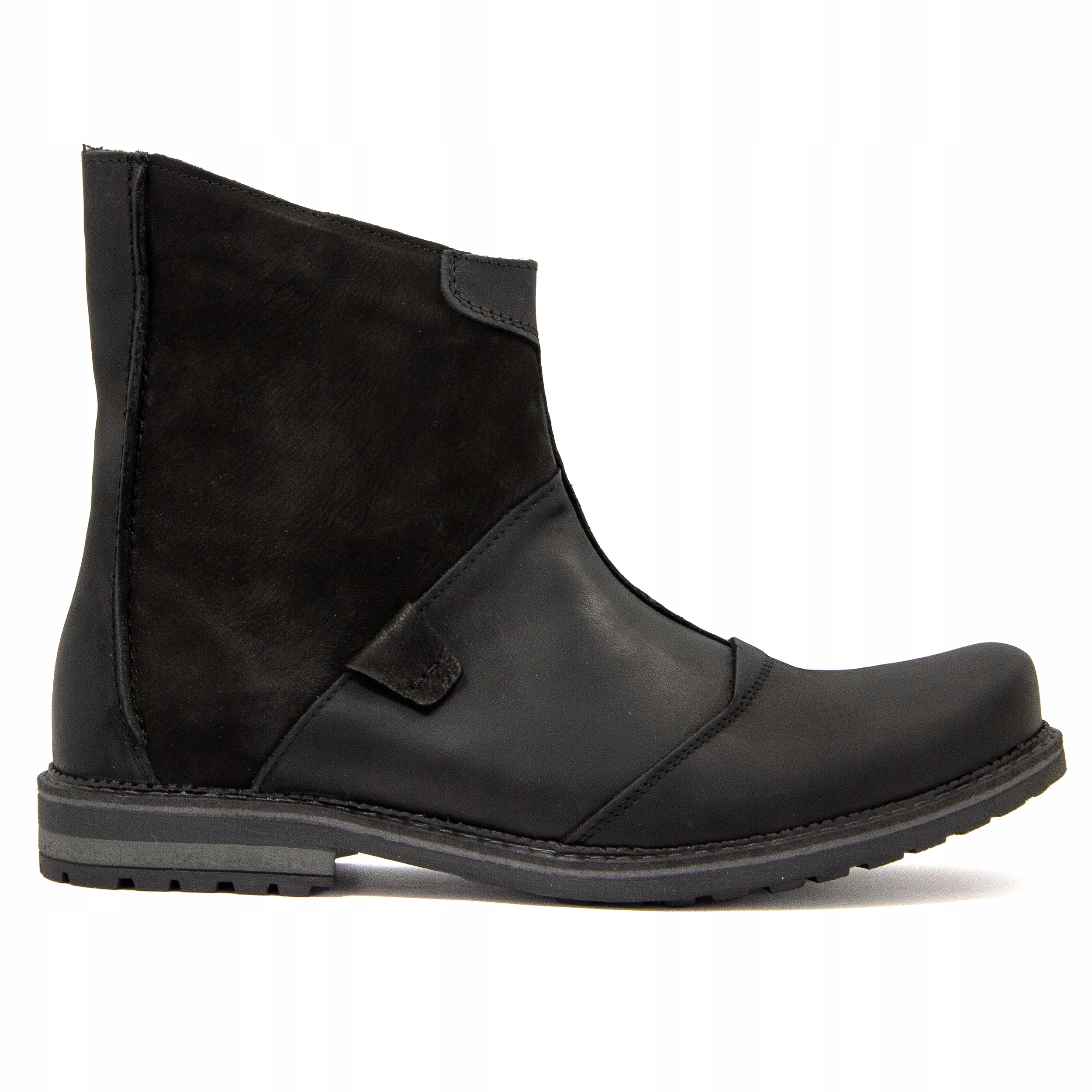 Vysoké Pánské Vojenské Polské Koženky Z přírodní kůže 553 43