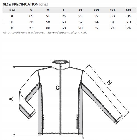 Malfini polar męski Frosty chabrowy - XL Kod producenta Inny