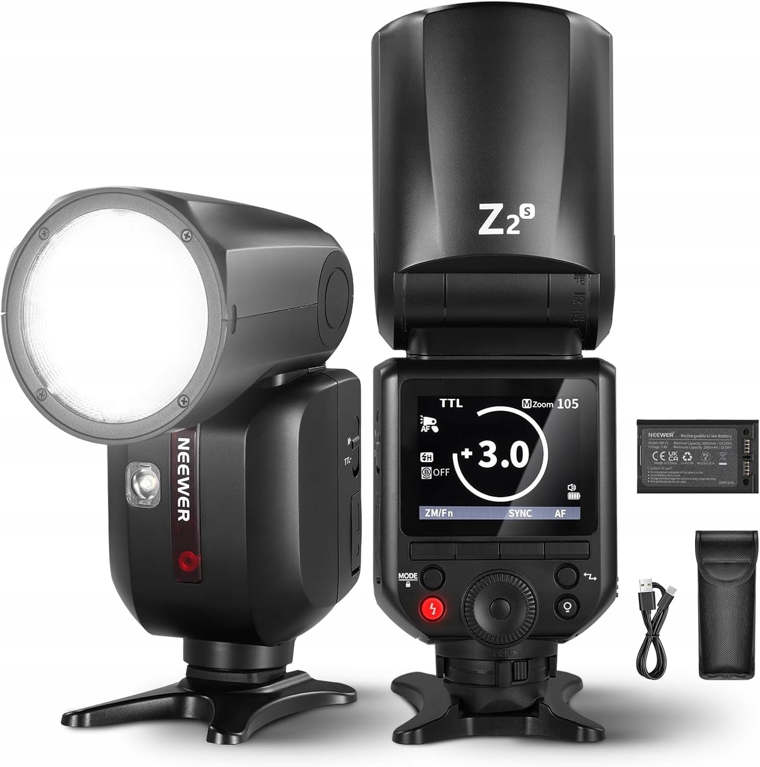 Neewer Z2-S Pro 2,4 G Ttl kulatý blesk Speedlite pro Sony
