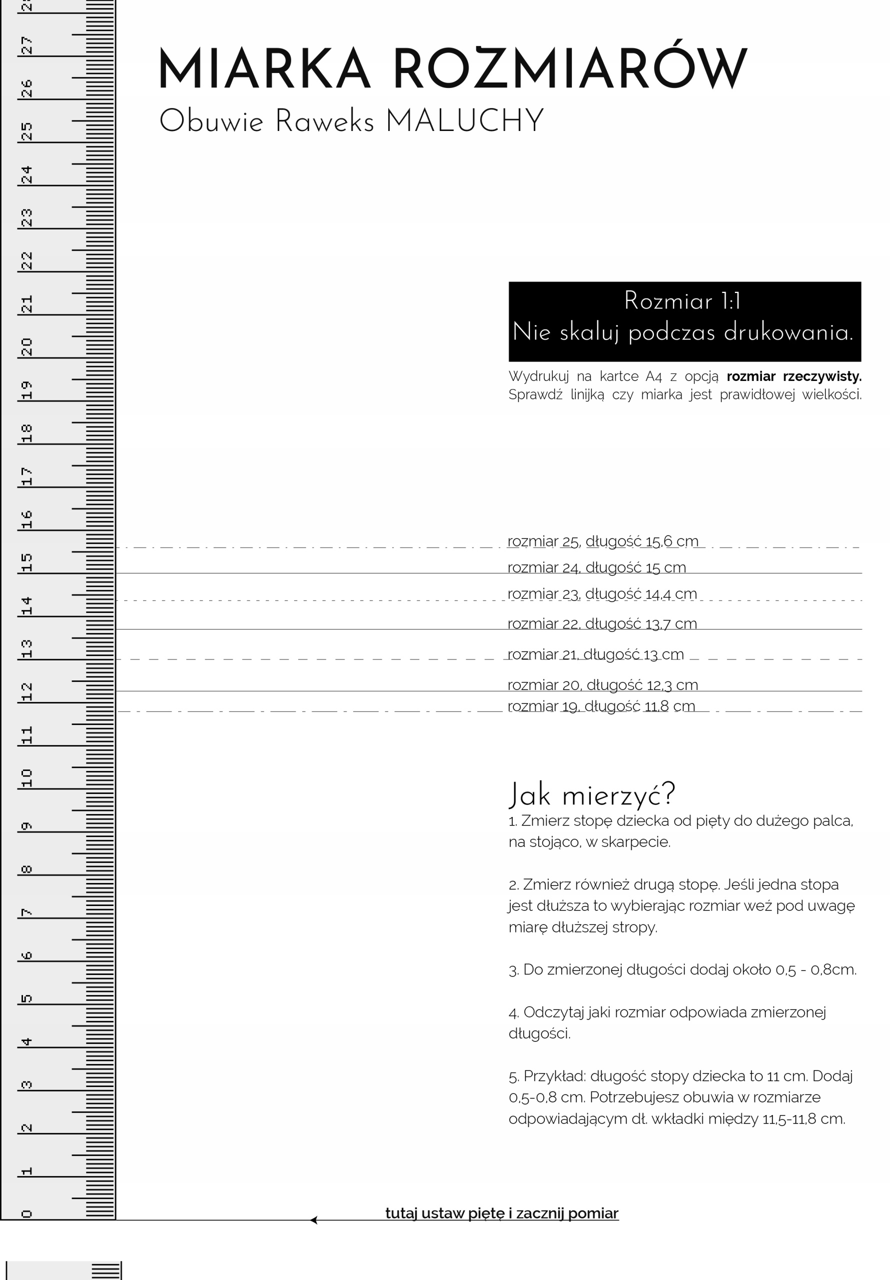 Wkładki Skórzane Raweks z Węglem Aktywnym Miękkie Do Obuwia Dziecięcego 21 Rozmiar 21