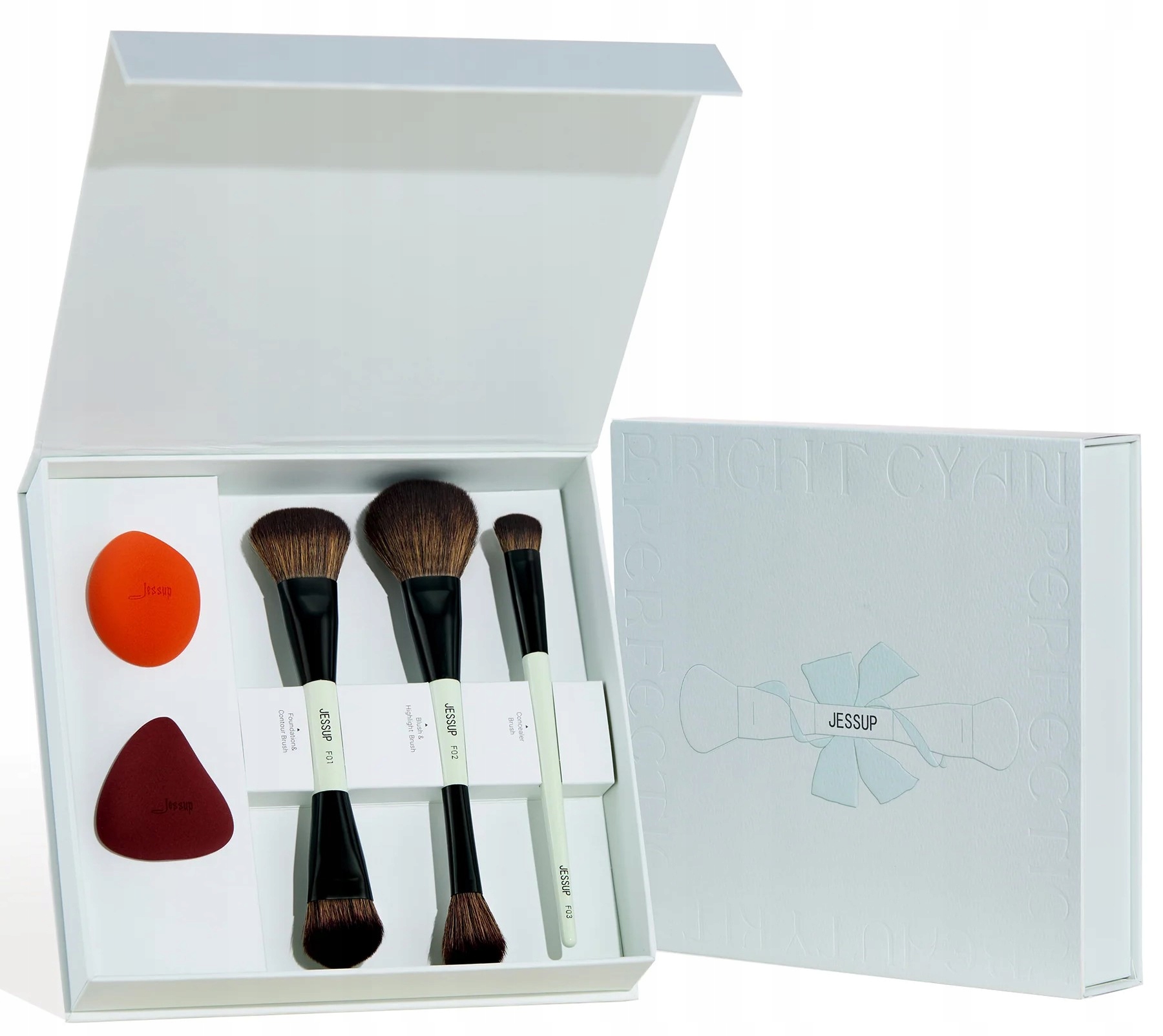 Jessup Ultimate Zestaw prezentowy akcesoriów do makijażu T510
