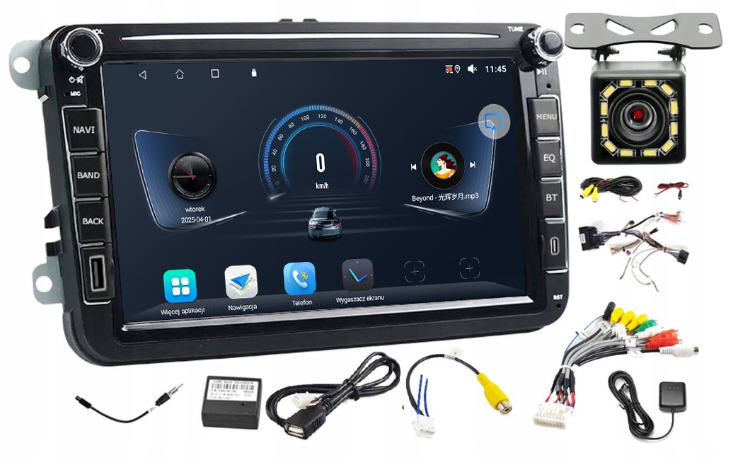 Rádio Navigácia Gps Andorid Škoda Superb 2008-2013 Wifi Usb 6GB 128GB