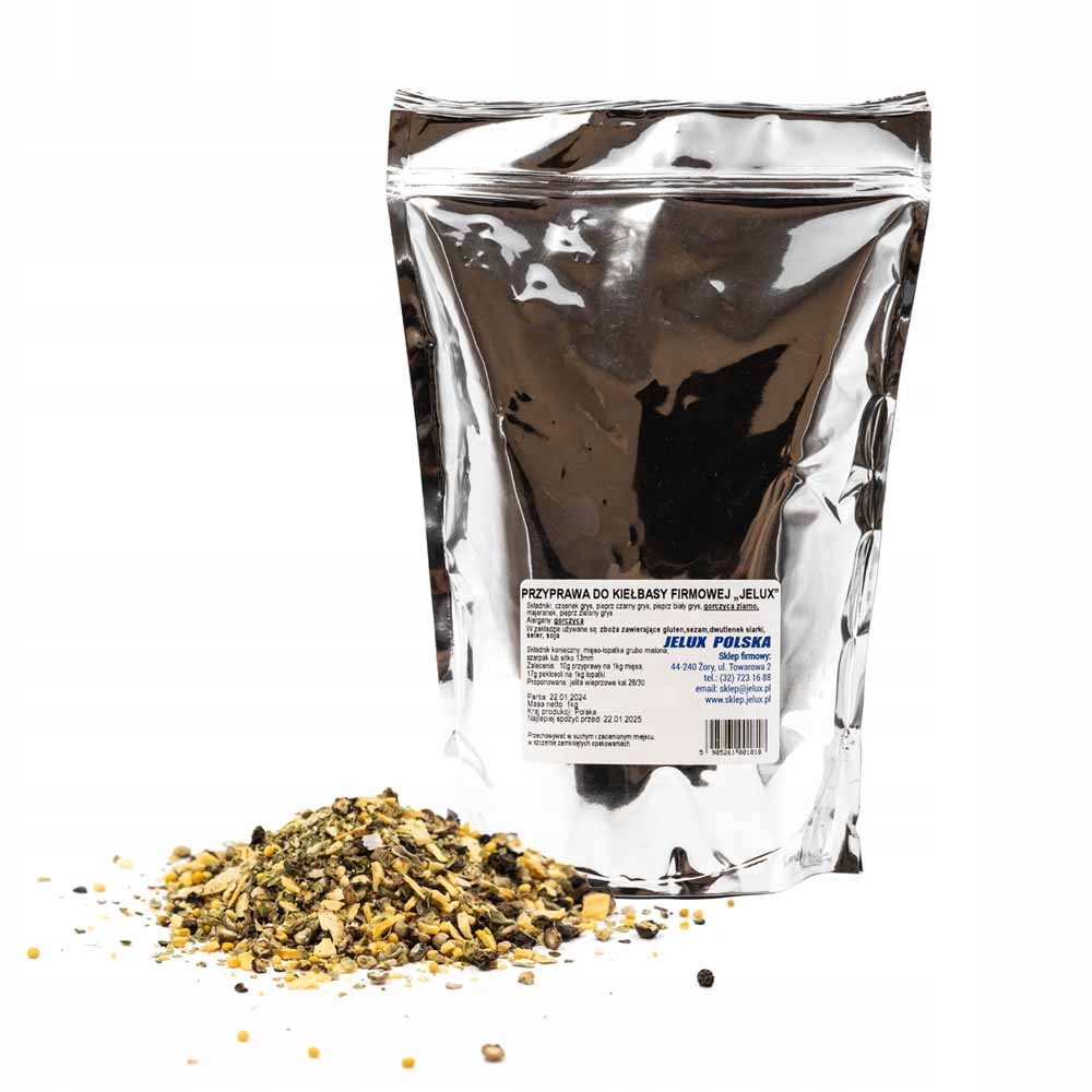 Levně Koření na firemní klobásy „jelux“ 1 kg
