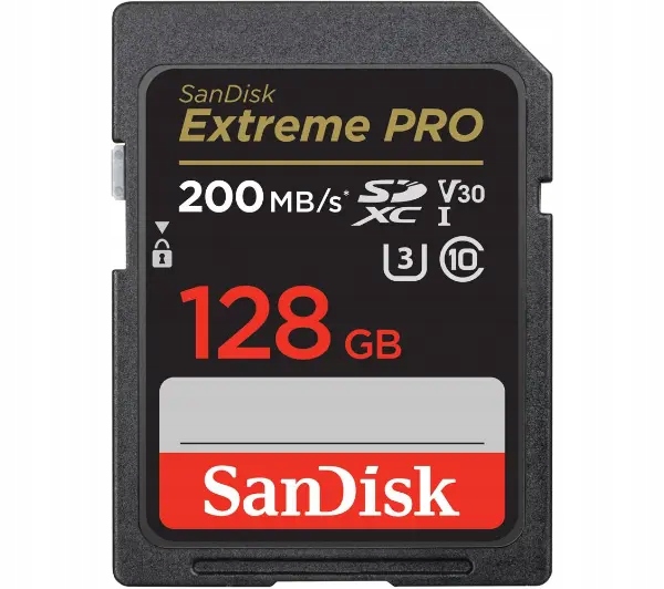 Karta pamięci SanDisk Sdxc 128GB Extreme Pro 200 90 MB/s