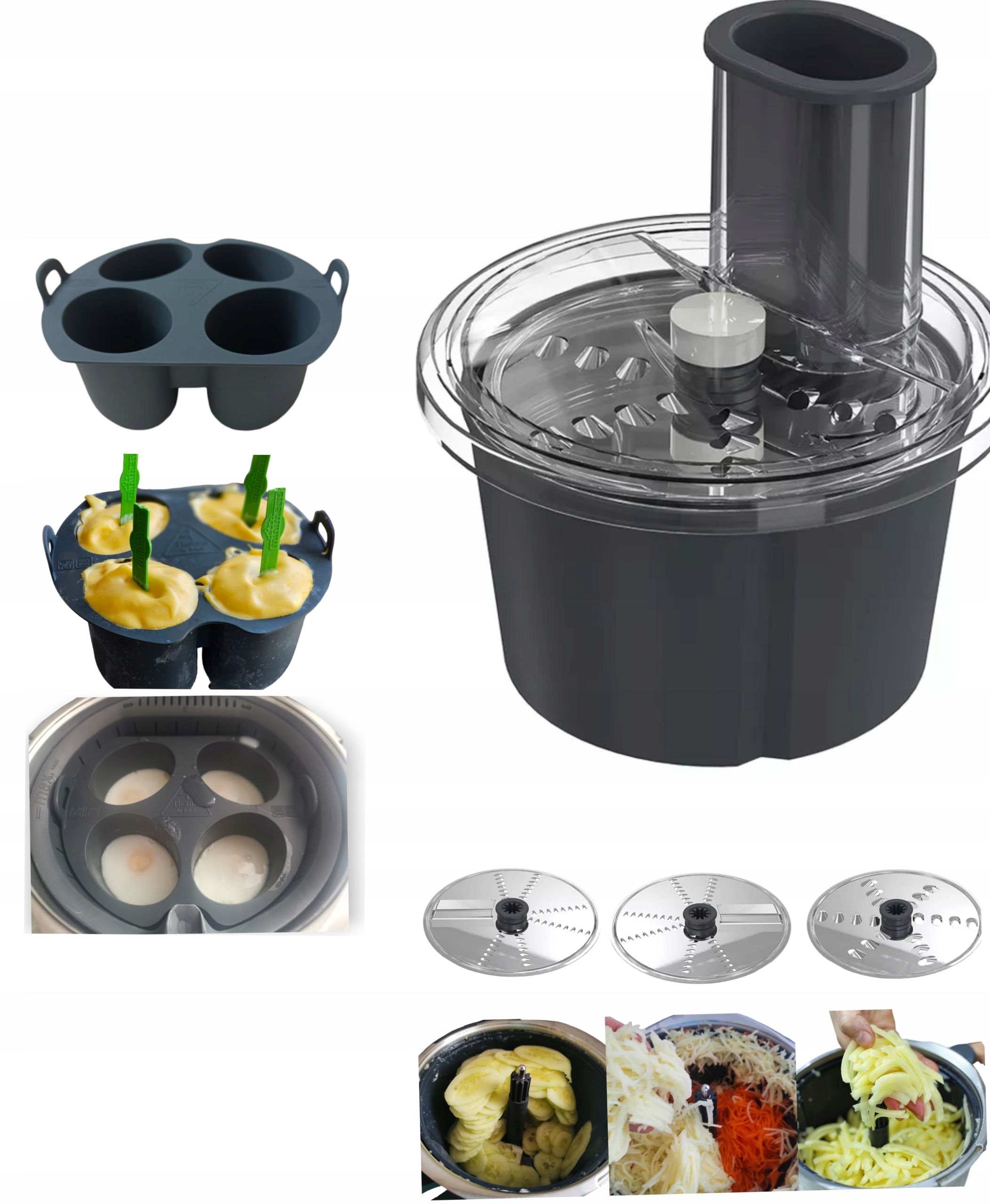 Krájecí nástavec Krájecí struhadlo zeleniny pro Thermomix vložka