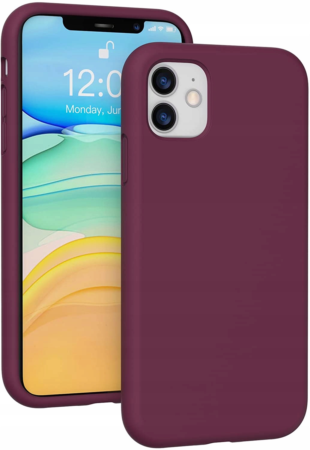 

Etui na Iphone 11 Silikonowe Plecki Matowe Soft