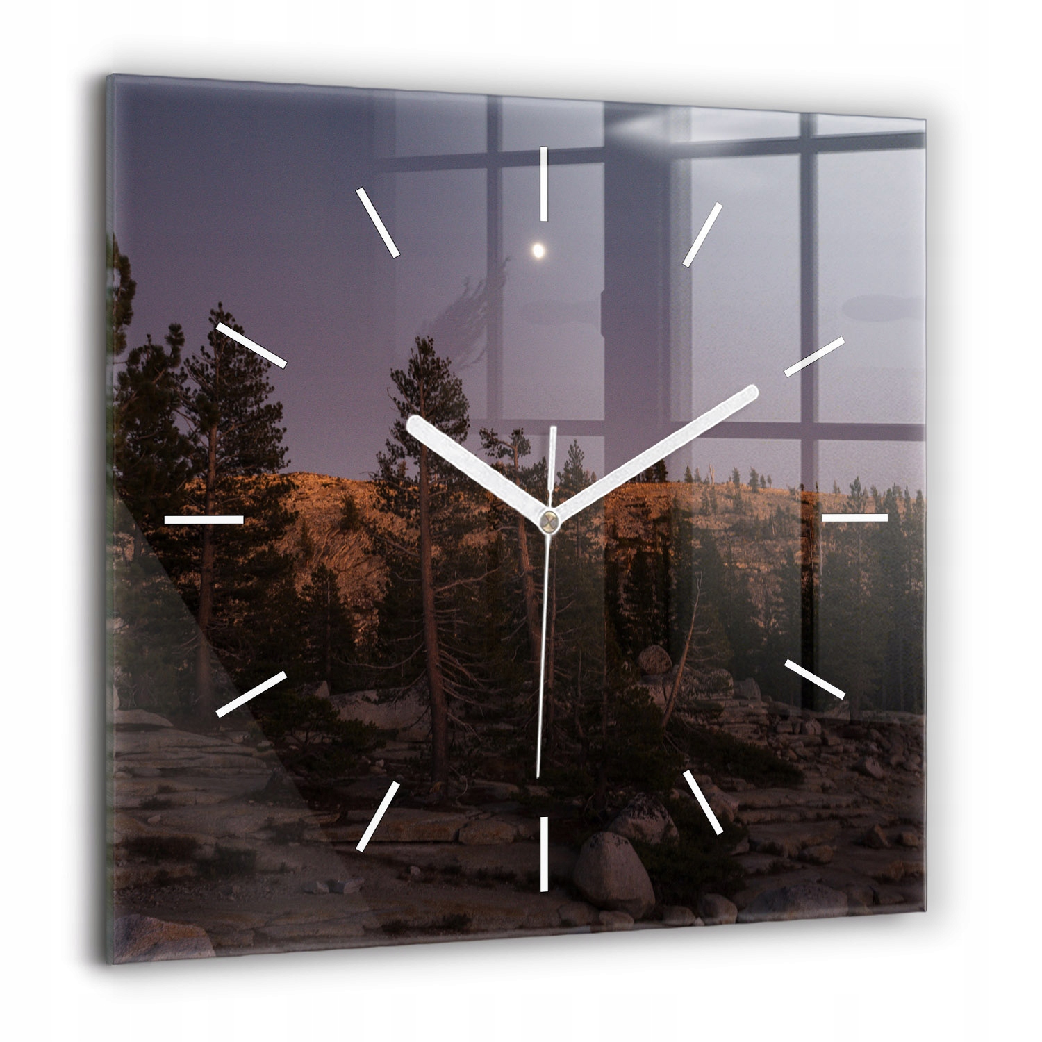 Skleněný obraz Dekorativní design pro kancelář Kamenná cesta Yosemite