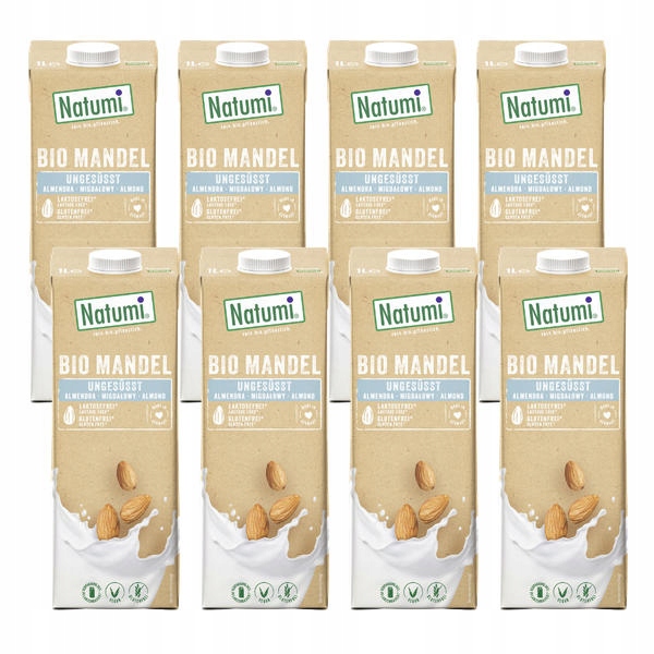 Levně Bezlepkový mandlový nápoj bez přidaných cukrů Bi Natumi