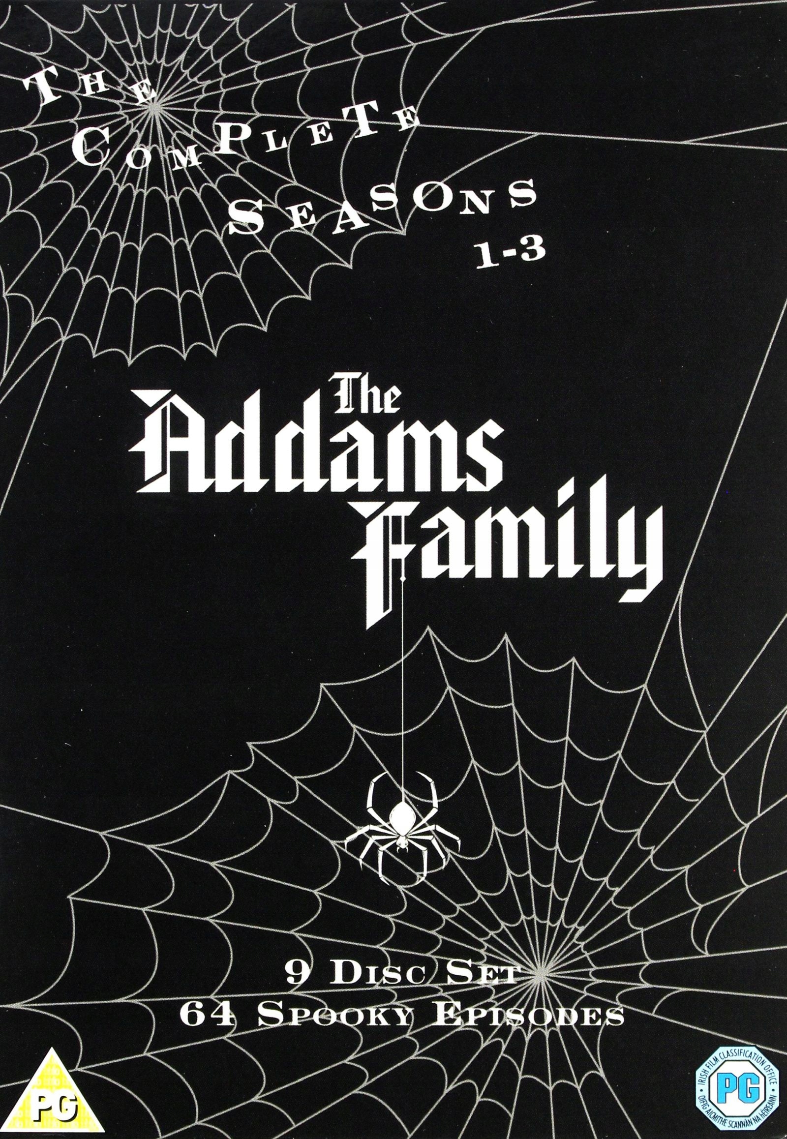 

Addams Family The Complete Seasons 1-3 [9DVD]