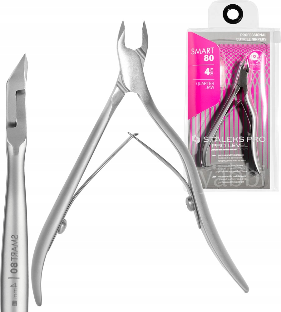 Staleks Kleštičky na kůžičku Manikúra Smart NS-80-4 čepele 4 mm