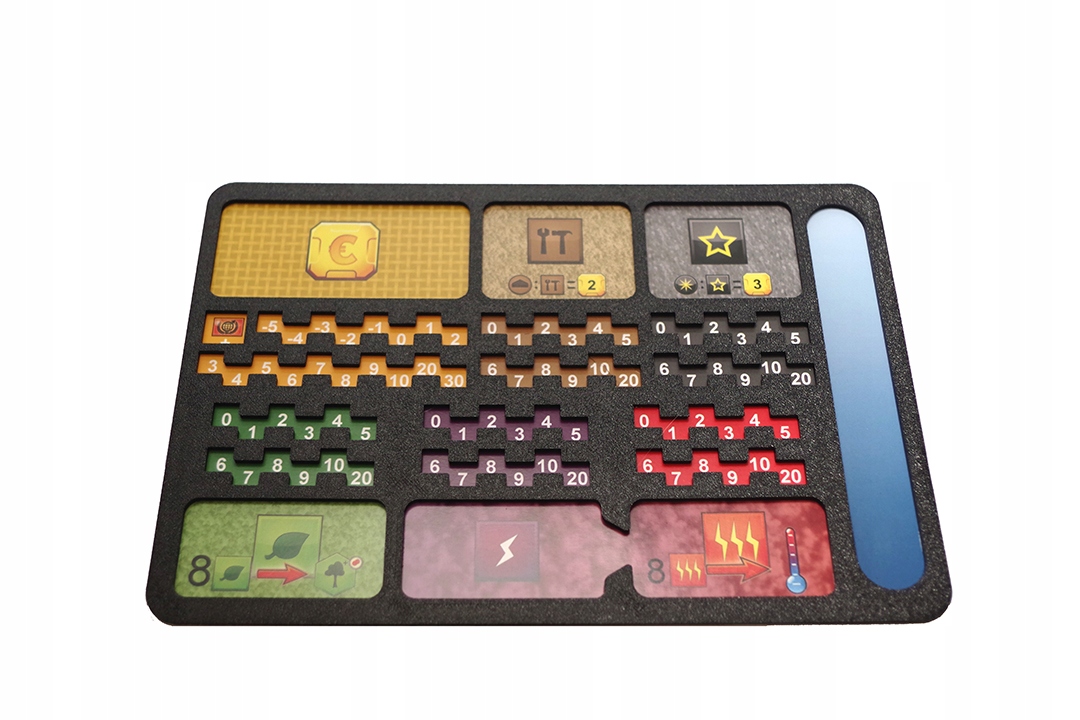 Terraformacja Marsa planszetka gracza KOMPLET