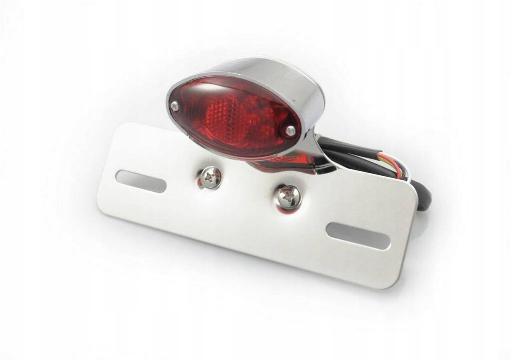 

Lampa Tylna Tył Custom Bober Chrom Kocie Oko Led