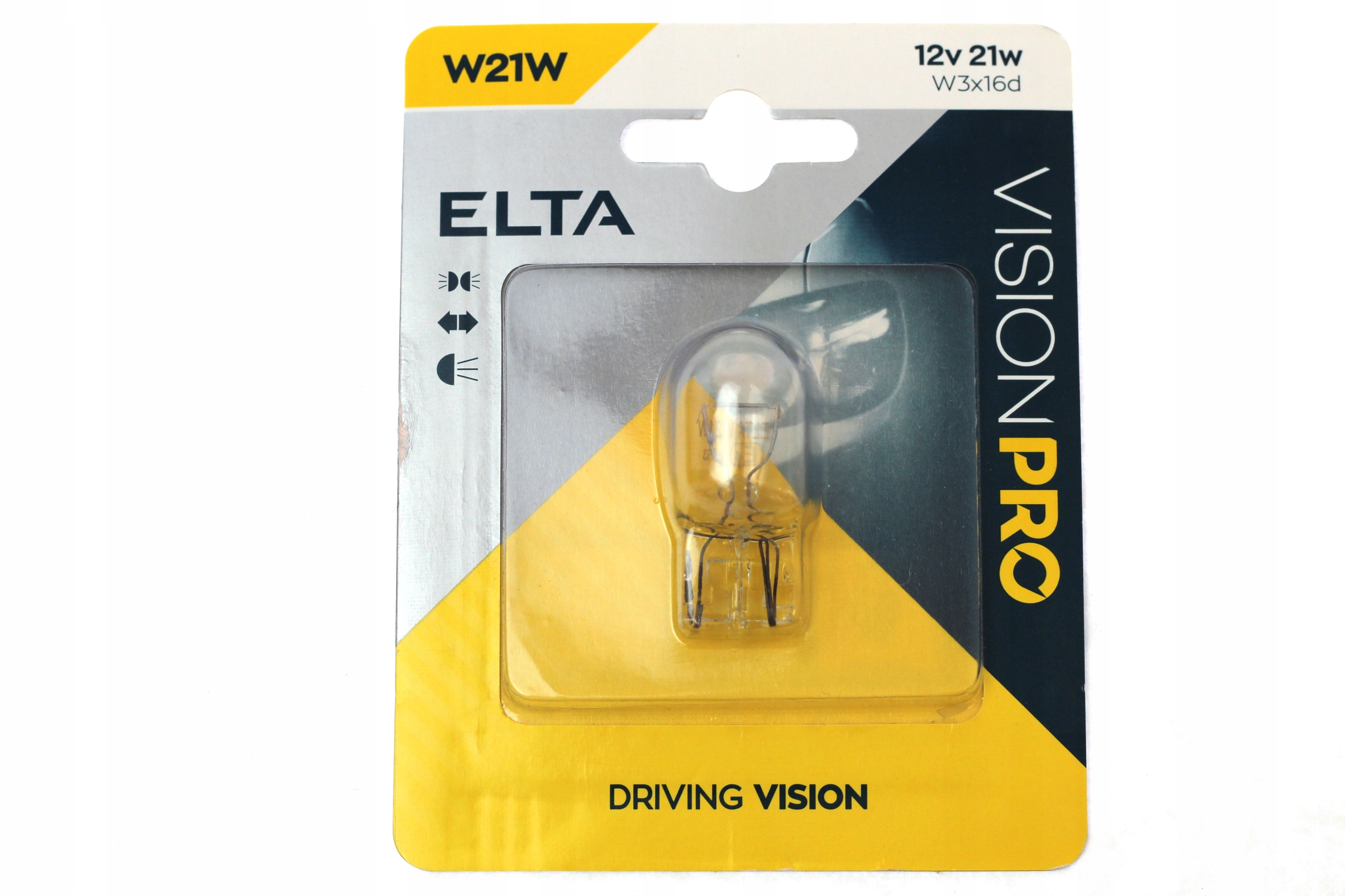 

Żarówka Elta Vision Pro W21W W3x16d 21W 12V
