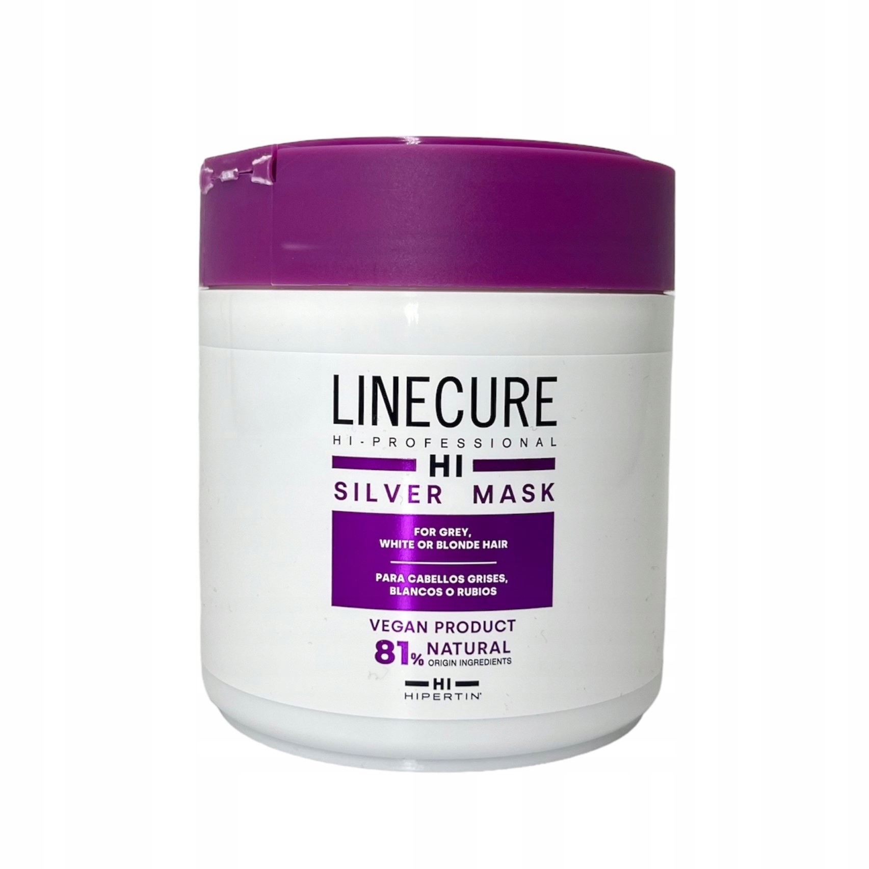 Maska do włosów blond i siwych Silver 500ml