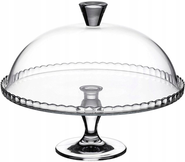 

Patera Szklana Z Kloszem Na Nodze Pasabahce 32CM