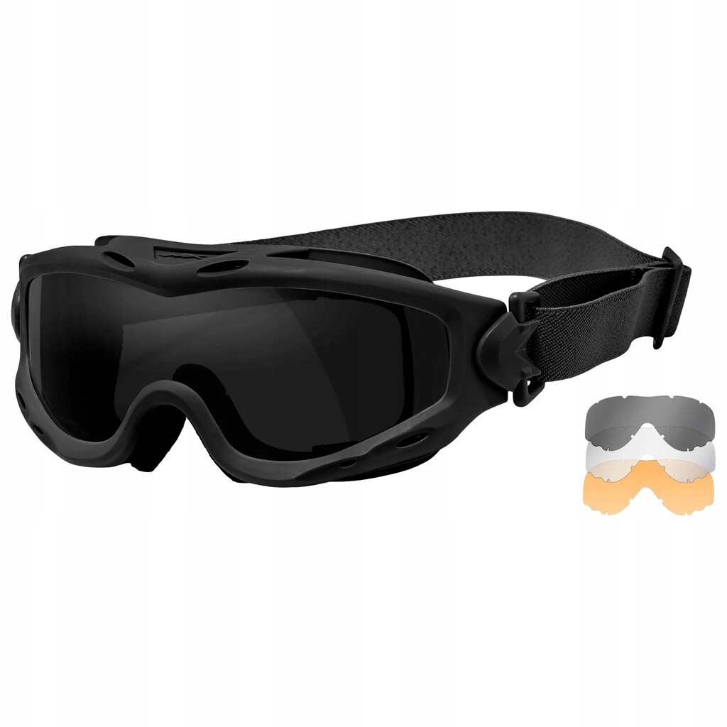 Brýle Wiley X Spear Set 3v1 Matte Black