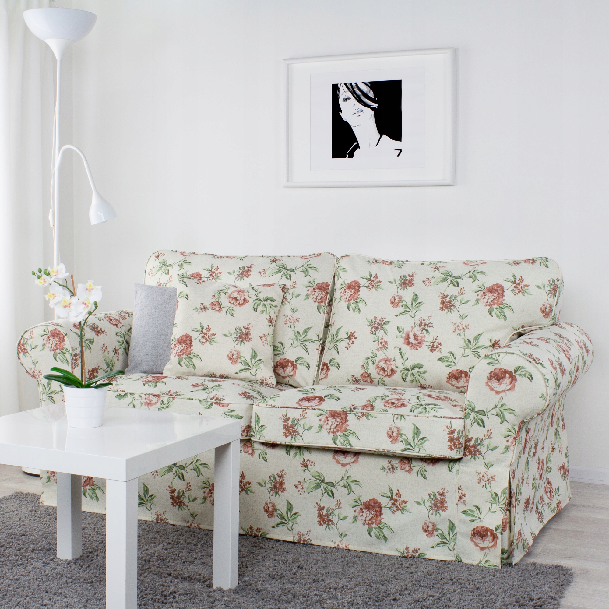 Pokrowiec Ikea Ektorp 2 nierozkładany stary model Kod producenta E01_R16