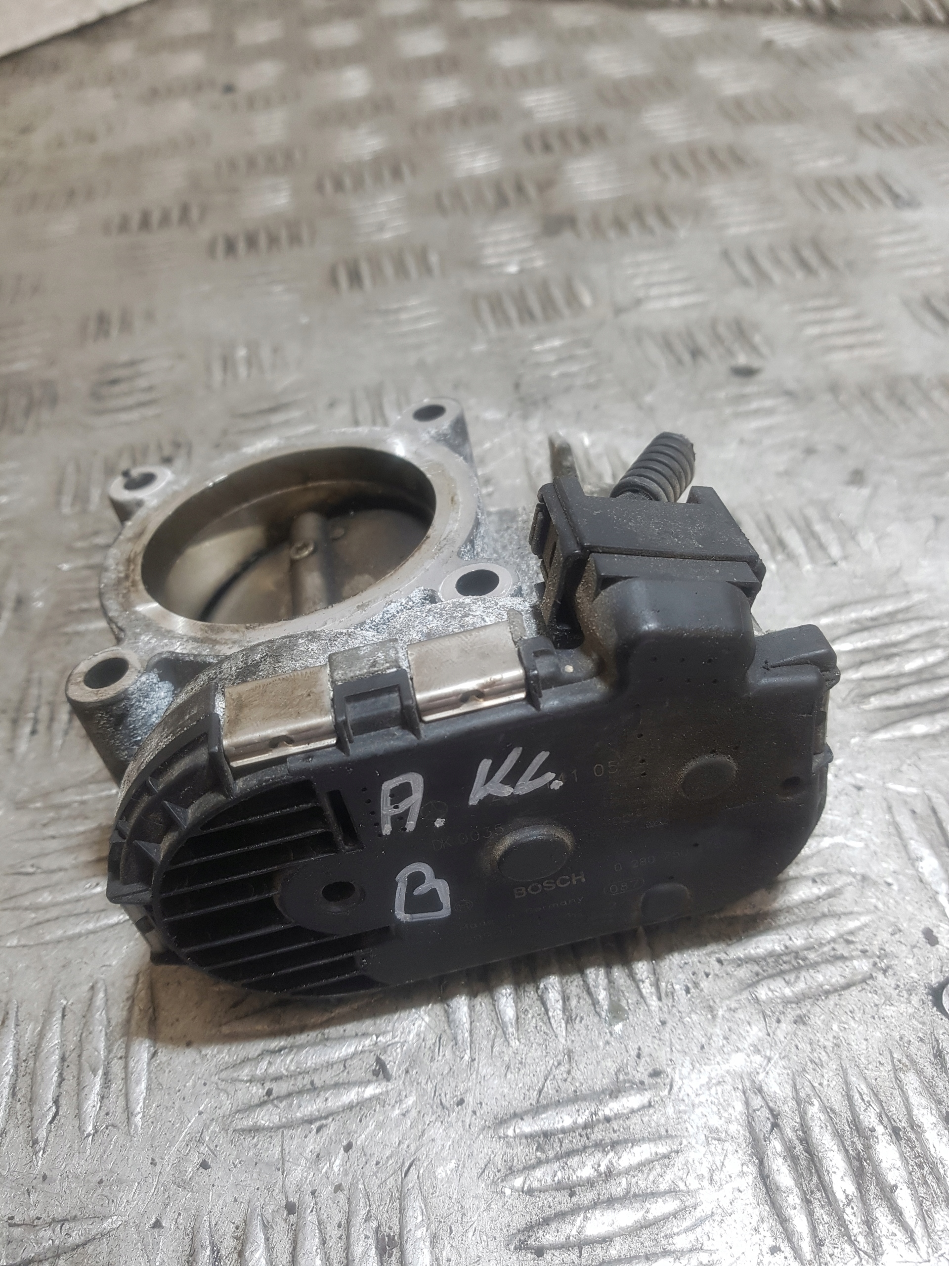 Valvola a farfalla MERCEDES A KLASA W 169 0280750175