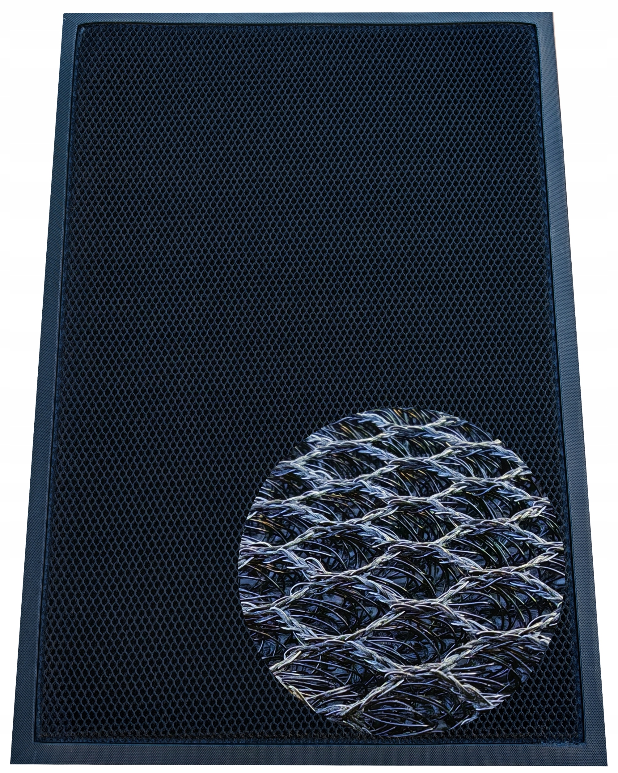 Vstupní Stěrač 3D Astra 120x180 cm Gumový Univerzální Pevný Černý