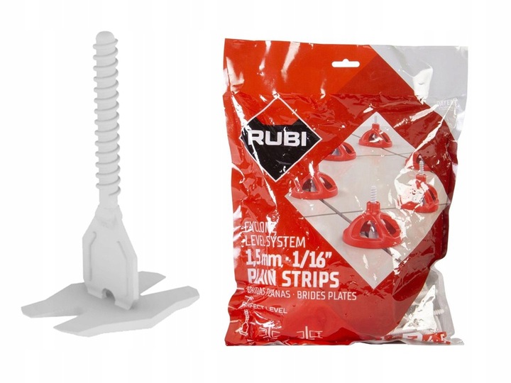Rubi Ploché nivelační základní popruhy Cyclone 1,5 mm 35941