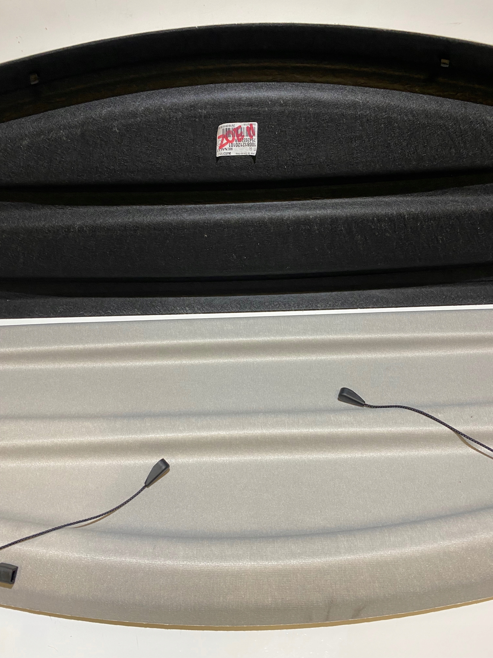 RENAULT ZOE II PLATO REAR BOOT